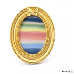 Target Bullseye Playground 2026 Gold 5x5 Resin Butterfly Accent Picture Frame